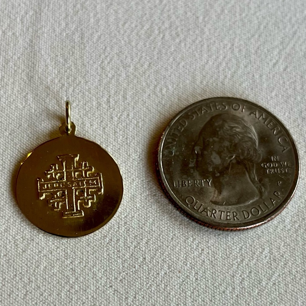 Gold Jerusalem Charm - Picture 11 of 16